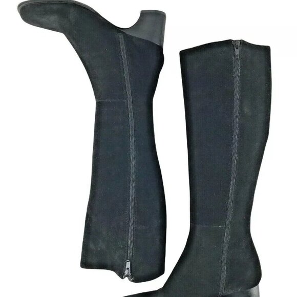 Anne Klein Womens Black Closed Toe Side Zipper Knee High Boots Size US 6 M‎ - Picture 6 of 9